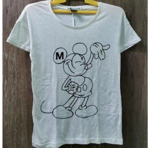 Undercover x Uniqlo Mickey Mouse White T Shirt